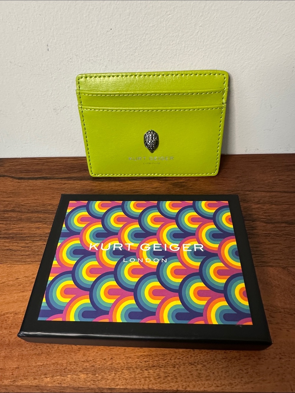 Kurt Geiger London Bond Leather Card Holder - Picture 9 of 9